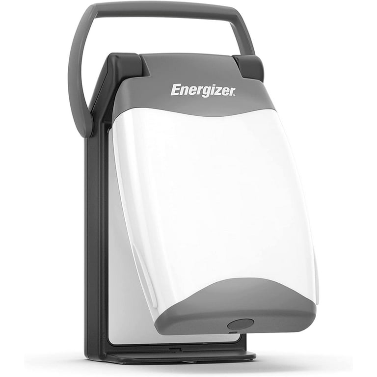 Energizer Weather Ready Folding LED Portable Lantern, Water Resistant  Camping Lantern and Emergency Light, Black, 500 Lumens
