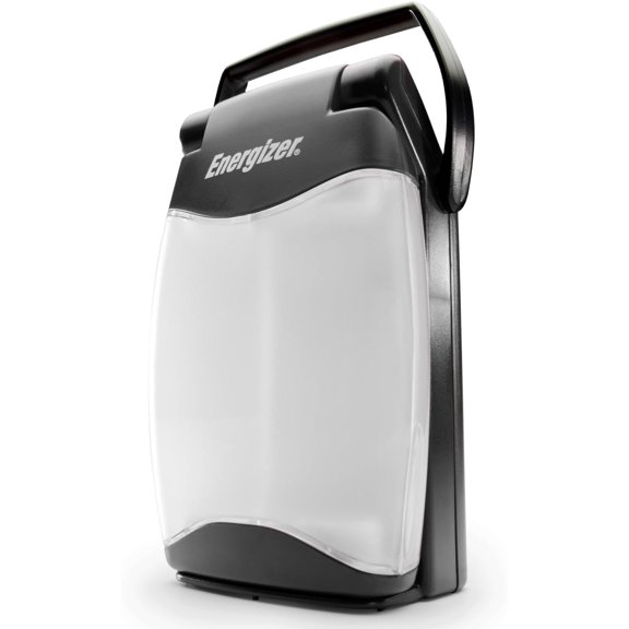Energizer Weatheready Folding LED Portable Lantern, Battery Powered Water Resistant Camping Lantern and Emergency Light, Pack of 1, Black