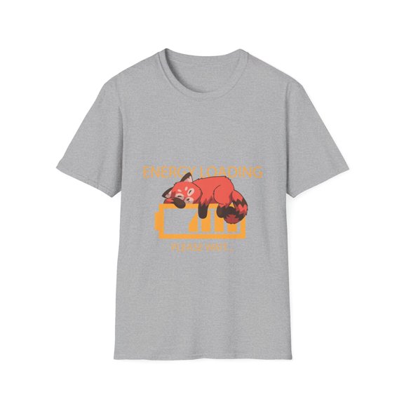 Energy Animal Humor Red Panda Battery Men Women Apparel