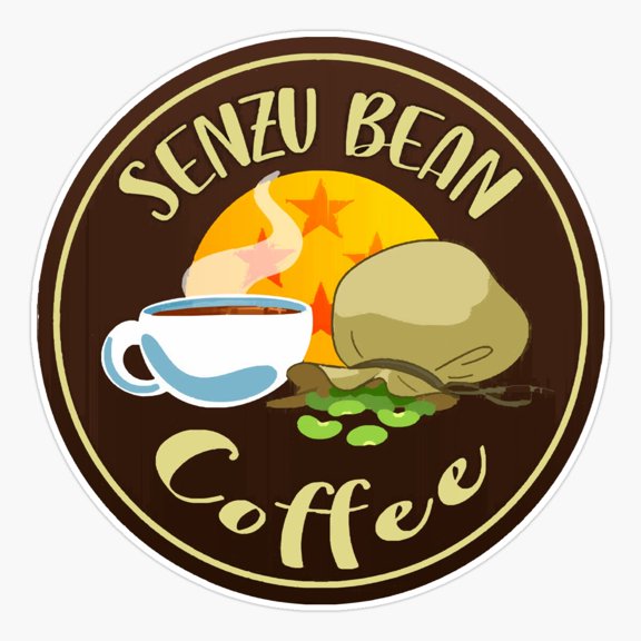 Energy Bean Coffee Inspired Sticker