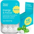 Energy Caffeine Mints (144 Pieces) Sugar Free with Ltheanine