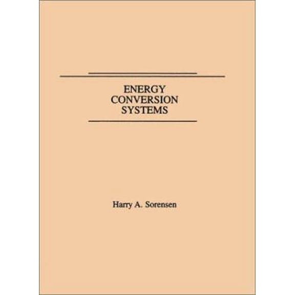 Pre-Owned Energy Conversion Systems (Hardcover) 0471088722 9780471088721