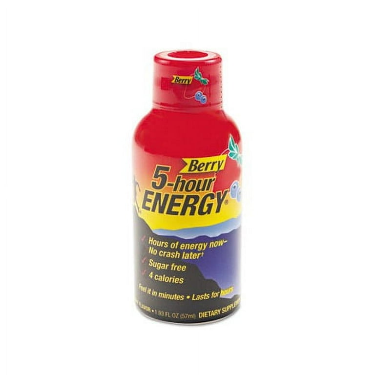 Energy Drink, Berry, 1.93oz Bottle, 12/Pack Energy Drink, Berry, 1.93oz Bottle, 12/Pack