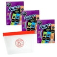 Energy Drink Mix Bundle by Mode. Three 4.98 Oz Boxes of 4C Energy Rush in Citrus, Berry, Orange