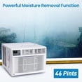 thumbnail image 1 of Energy Efficient 8000 BTU Window Air Conditioner - Quiet Cooling for Up to 350 Sq.Ft - 3 Fan Speeds, 24H Timer, Sleep Mode, Remote, Easy Install, Bedroom, Office - Without WiFi, 1 of 6