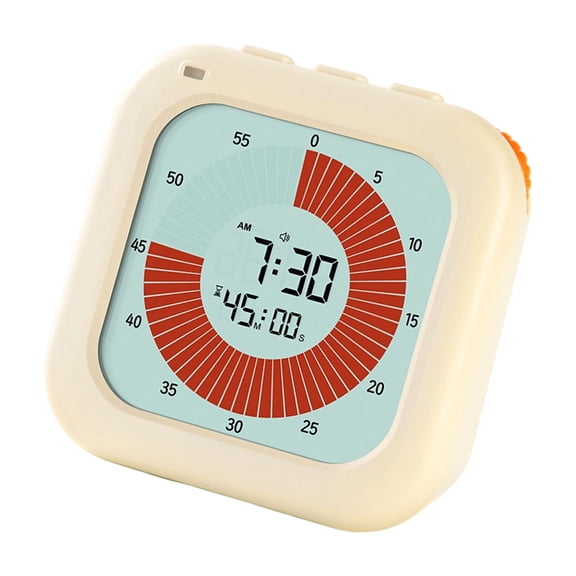 Energy Efficient Digital Countdowns Device For Task Management Quiet Flashing Reminder With Simple Knob Operations