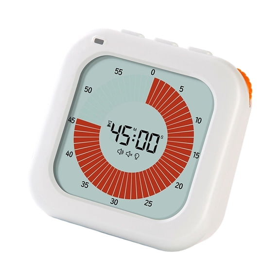 Energy Efficient Digital Countdowns Device For Task Management Quiet Flashing Reminder With Simple Knob Operations