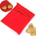 thumbnail image 1 of Energy Efficient Microwave Potato Bag, Red Time Saving Cooker With Insulation Design And Perfect Potatoes Outcome, 2PCS, 1 of 6