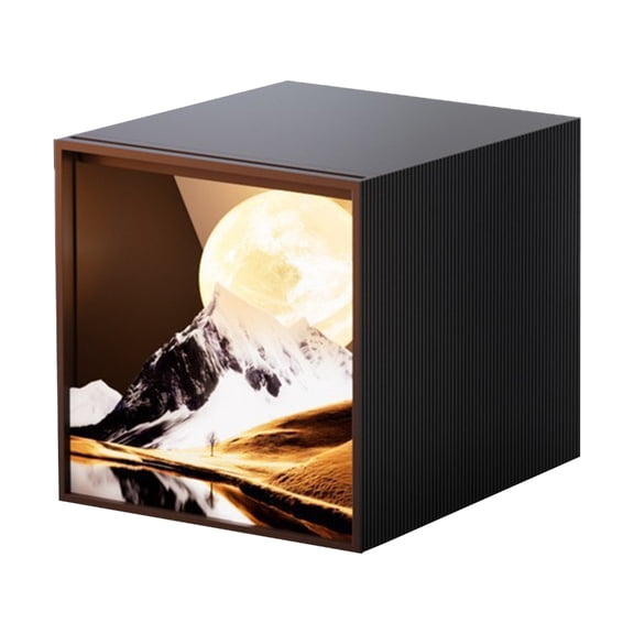 Energy Efficient Mountain Moon Night Light Bedroom Atmosphere Decorative Lamp Tabletop Ornament Indoor Lighting