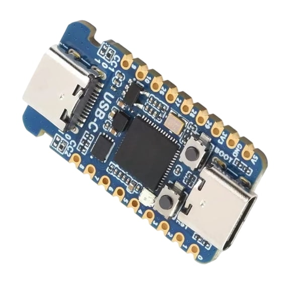 Energy Efficient RP2350A Development Board With 4 Input indicators 14 Modulation Outputs And Solder Pad Mounting