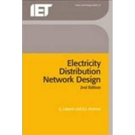 Energy Engineering: Electricity Distribution Network Design (Paperback)