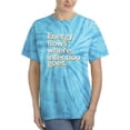 thumbnail image 1 of Energy Flows Quote Tie Dye Cyclone Women -Smartprints Designs, Female XX-Large, 1 of 2