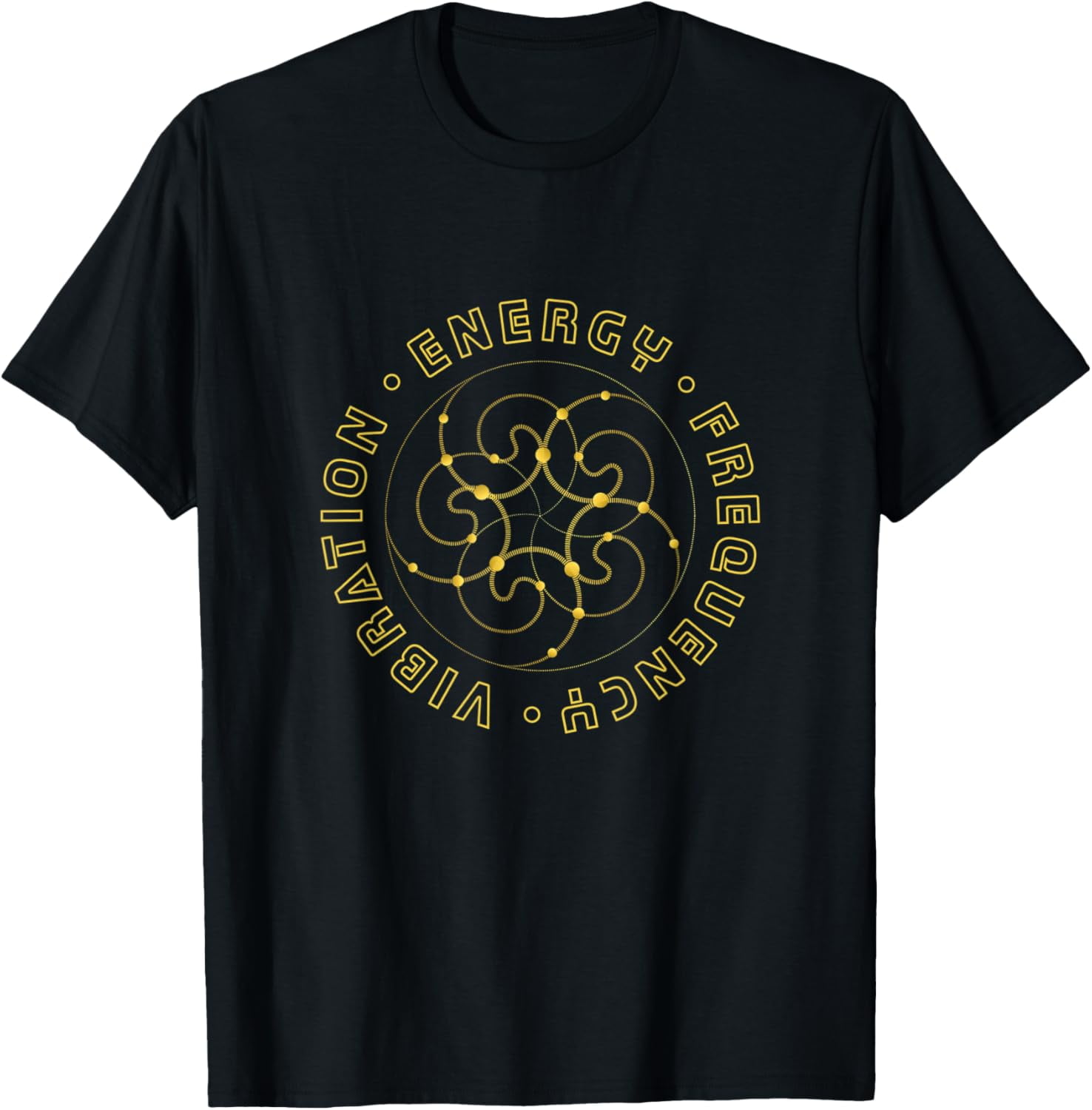 Energy Frequency Vibration Spiritual Sacred Geometry TShirt