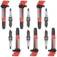 thumbnail image 1 of Energy Ignition Coil and Denso Platinum Spark Plug Compatible with BMW 750Li 650i X5 X3 UF522, 1 of 5