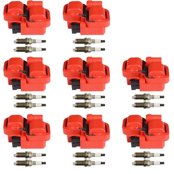 Energy Ignition Coil and Denso Spark Plug Compatible with 2005-2009 Mercedes SLR McLaren UF359
