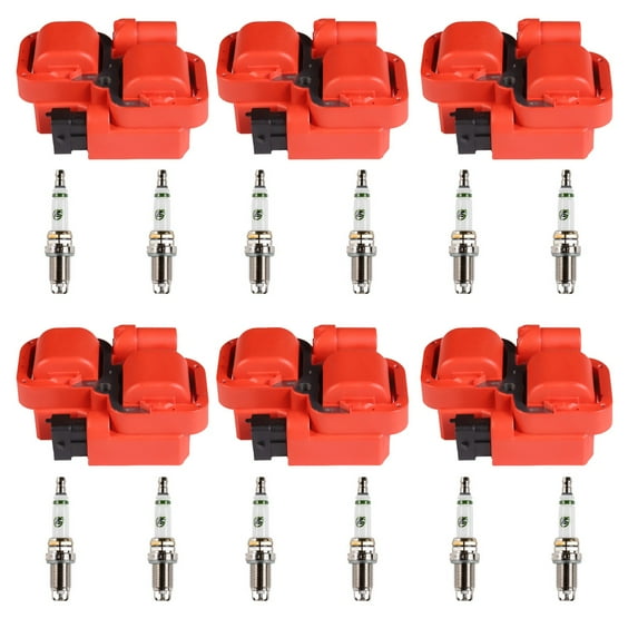 Energy Ignition Coil and E3 Premium Spark Plug Compatible with 02-04 Mercedes SLK32 AMG UF359