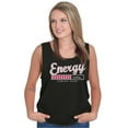 thumbnail image 1 of Energy Loading Coming Soon Slow Lazy Tank Top Tee Shirt Women Brisco Brands S, 1 of 5
