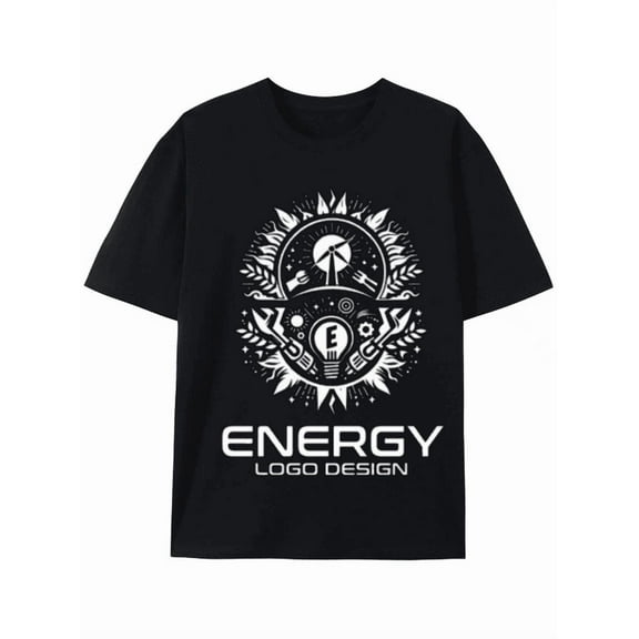 Energy Logo Design: Eco-friendly Graphic Tee