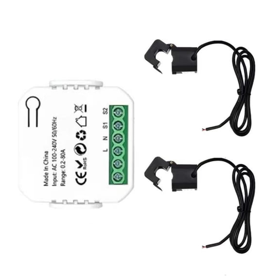 Energy Meter Power Monitors Solar Systems Power Production Consumption Bidirectional Monitoring Meter Power Monitors