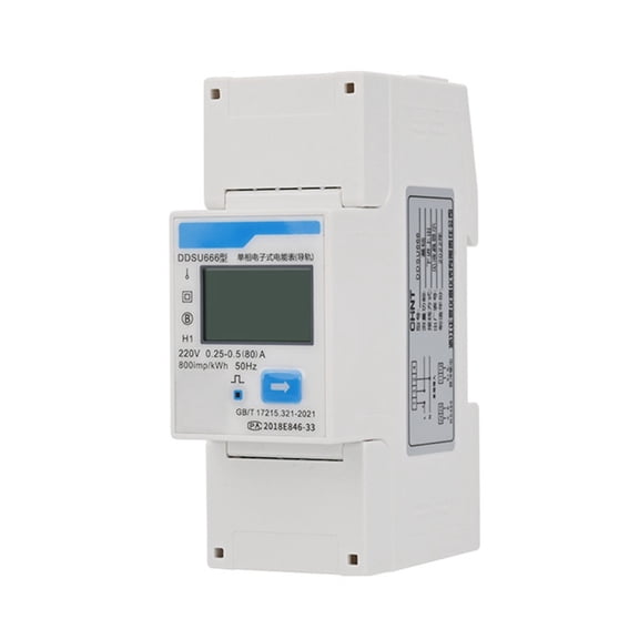 Energy Monitoring Solution DDSU666 Single Phase Meter with RS485 Interface
