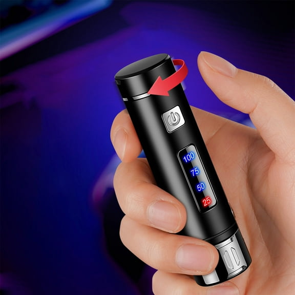Energy Pillar Cylinder Lighter with Spinning Decompression, Novelty Lighter for Fun & Use