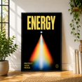 Energy Rainbow Light Art Protect Your Peace Spiritual Modern Poster ...