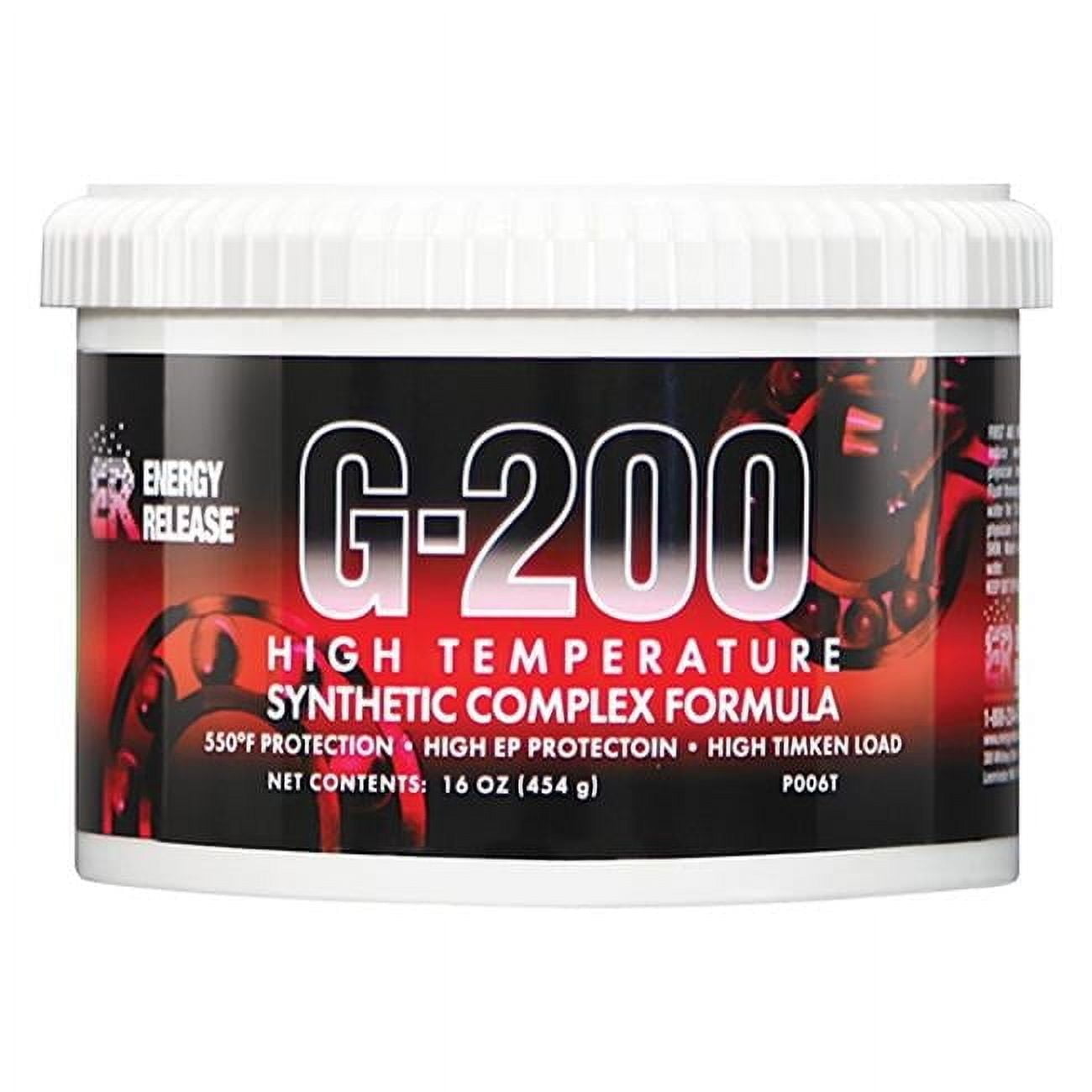 Energy Release P006T 16 oz Tube G-200 High Temperature Synthetic Grease