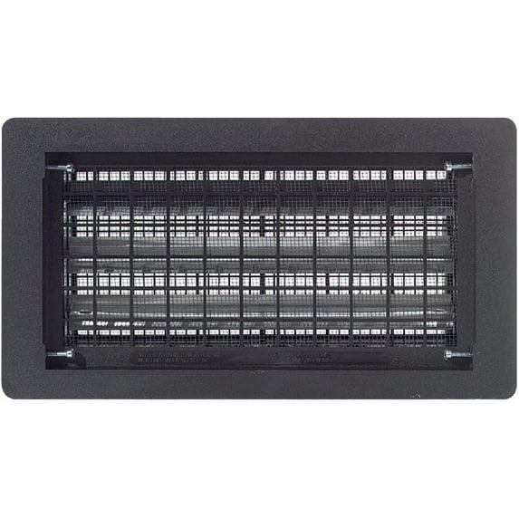 Unbranded Foundation Auto Vent - Automatic Air Vent - 8" x 16", Black