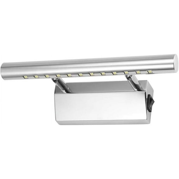Energy Saving Bathroom Vanity Light, Pull Chain Switch for Instant Control, Waterproof Design for Safe Bathroom Use, Soft White Light with Adjustable Lighting Angle