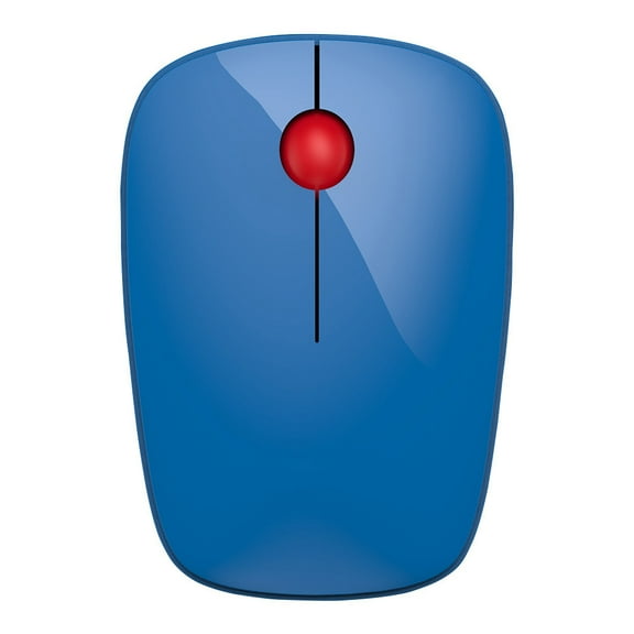 Sarapandan Energy-Saving Design, Blue High-Speed 250Hz Response 1600DPI Wireless Mouse for Desktop & Laptop