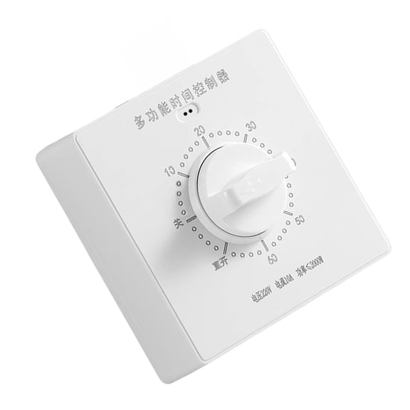 Energy Saving Mechanical Timer Switches 86 Type Adjustable with Indicators Light for Home and Daily Use