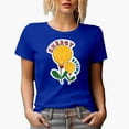 thumbnail image 1 of Energy Saving with Light Bulb Plant Art, Earth Day or Environmentalist Merch Gift, Royal Blue T-Shirt, Medium, 1 of 5