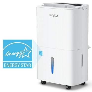 Energy Star Commercial Dehumidifier 7000 Sq. Ft- Ideal for Large Rooms, Home Basements and Whole House - Powerful Moisture Removal and Humidity Control - 150 Pint