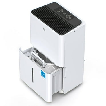 Dehumidifiers for Home Up to 1,500 Sq.Ft, 25 Pints Basements Dehumidifier with Drain Horse and Water Tank, Auto Shut Off, 24HR Timer, Auto Defrost