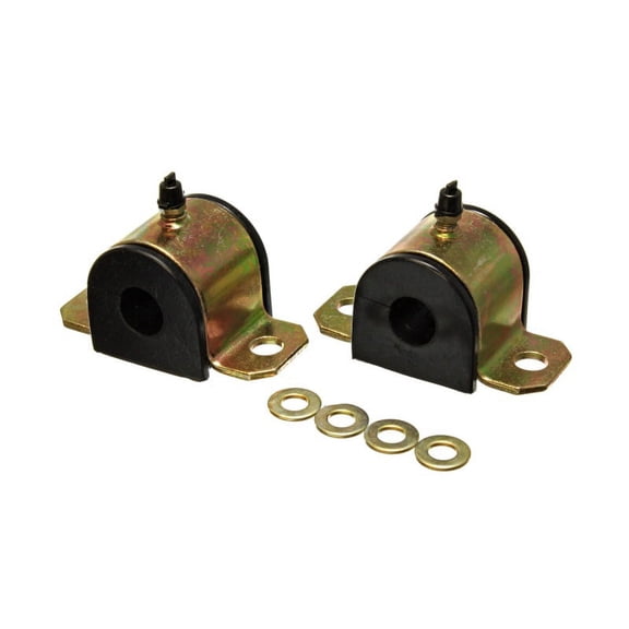 Energy Suspension 00-05 Toyota Celica Black 17.5mm Rear Sway Bar Frame Bushings (Greaseable Frame Bu