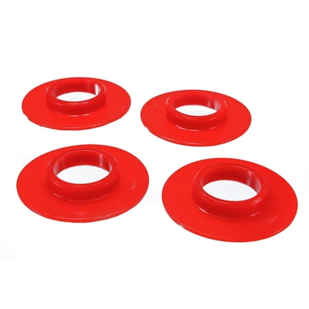 Energy Suspension 01-05 Chrysler PT Cruiser Red Rear Coil Spring Isolator Set Fits select: 2005 CHRYSLER PT CRUISER TOURING, 2003-2004 DODGE NEON SRT-4