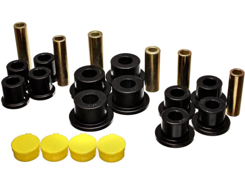 Energy Suspension 02-05 Dodge Ram 1500 2WD Black Rear Leaf Spring Bushing Set Fits select: 2004-2005 DODGE RAM 1500 ST/SLT