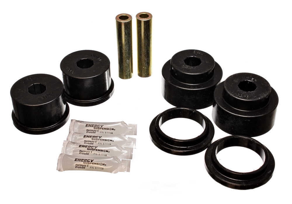 Energy Suspension 8.3121G Control Arm Bushing Set, Black Rear Performance Polyurethane