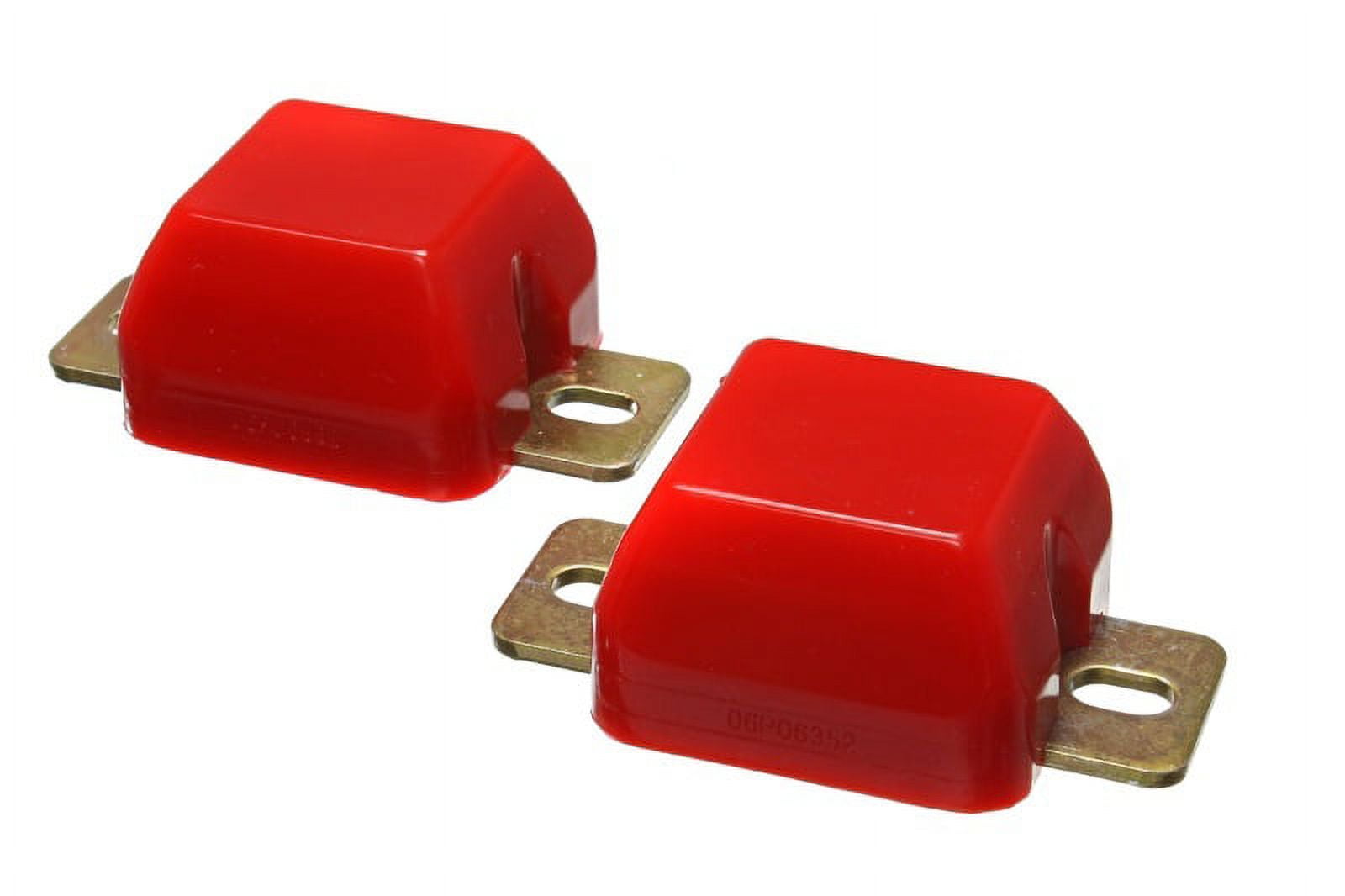 Energy Suspension 05-13 Toyota Tacoma 2WD(Prerunner)/4WD Red Rear Bumper Stop Set Fits select: 2013 TOYOTA TACOMA DOUBLE CAB, 2005-2007 TOYOTA TACOMA ACCESS CAB