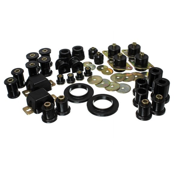 Energy Suspension 05-13 Toyota Tacoma 4WD/Prerunner 2WD Black Hyper-Flex Master Bushing Set Fits select: 2013 TOYOTA TACOMA DOUBLE CAB, 2005-2007 TOYOTA TACOMA ACCESS CAB