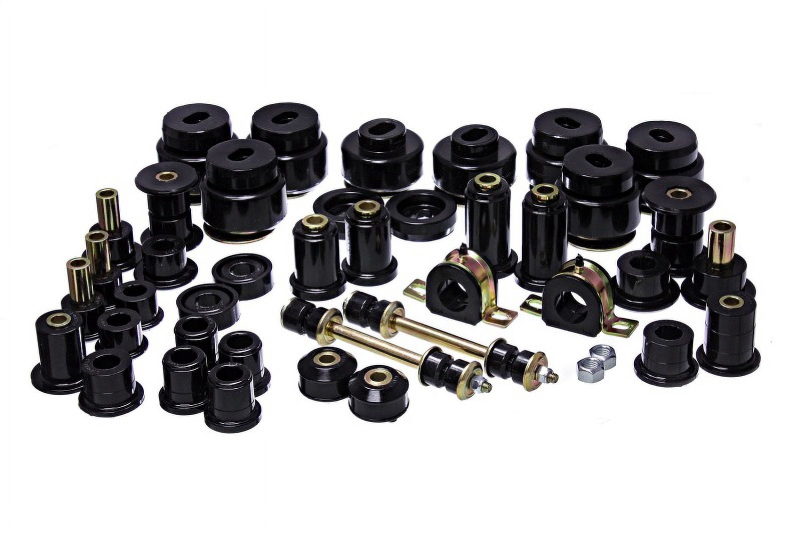 Energy Suspension 07-10 Chevy/GMC Hyper-Flex Master Bushing Set - Black Fits select: 2007-2010 CHEVROLET SILVERADO