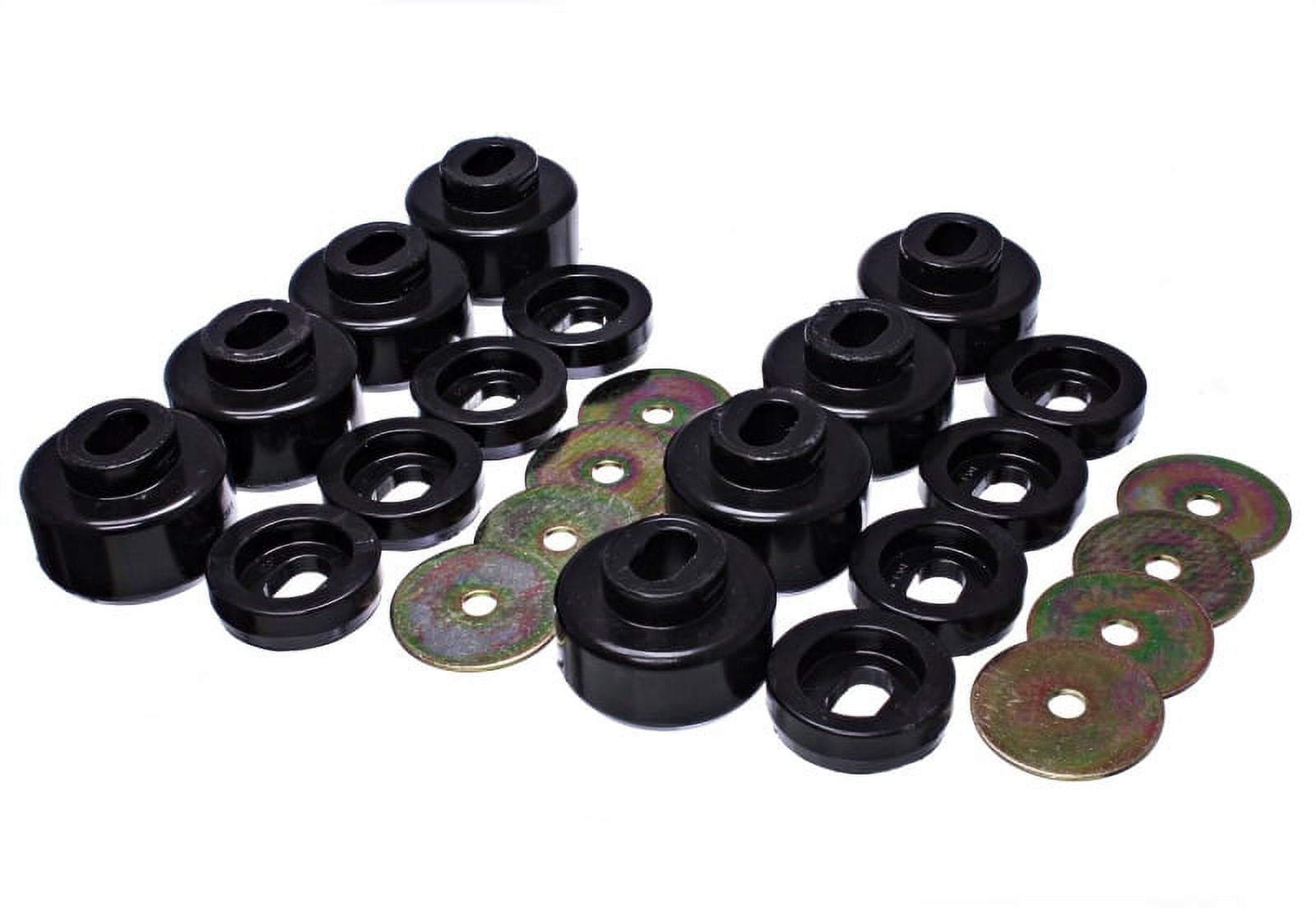Energy Suspension 07-10 Chevy K2500/3500HD Body Mount Set - Black Fits select: 2007-2010 CHEVROLET SILVERADO, 2007-2010 GMC SIERRA