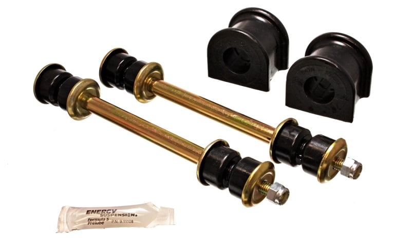 Energy Suspension 08-11 Ford Ranger RWD 27mm Black Front Sway Bar Bushing Set Fits select: 1998-1999,2002 FORD RANGER SUPER CAB