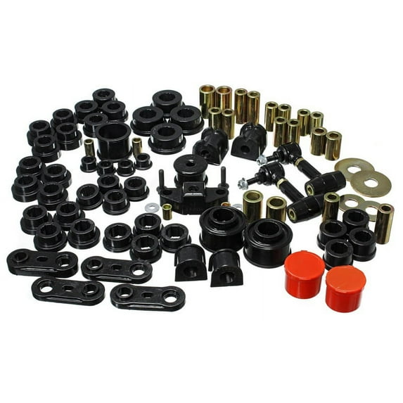 Energy Suspension 08-12 Subaru Impreza WRX Black Hyper-Flex Master Bushing Set Fits select: 2008 SUBARU IMPREZA WRX PREMIUM, 2009 SUBARU IMPREZA WRX STI