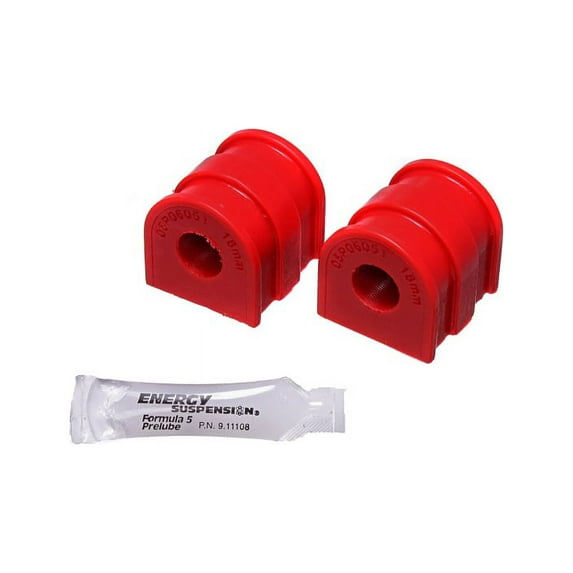 Energy Suspension 10-14 VW Golf (Base)/10-14 VW GTI Red 18.5mm Rear Sway Bar Bushing Set Fits select: 2010-2015 VOLKSWAGEN JETTA, 2012-2015 VOLKSWAGEN BEETLE