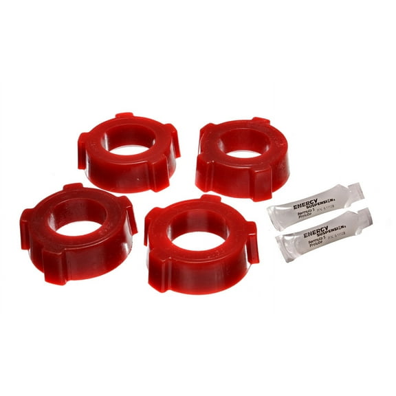 Energy Suspension 15.2108R Spring Plate Bushing Set Fits 54-68 Beetle Fits select: 1966-1968 VOLKSWAGEN TYPE 1
