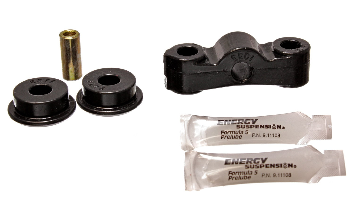 Energy Suspension 16.1102G Polyurethane Shifter Bushings Black Fits
