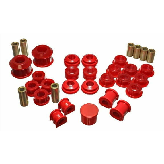 Energy Suspension 16.18111R Polyurethane Master Bushing Kit Red Fits select: 2002-2004 ACURA RSX