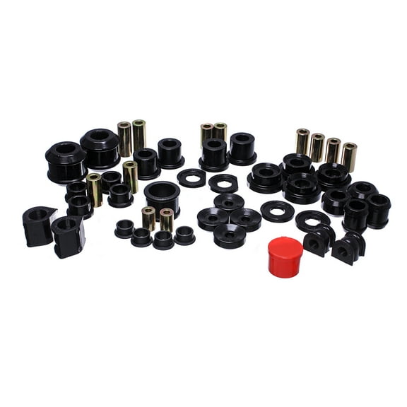 Energy Suspension 16.18114G Polyurethane Master Bushing Kit Black Fits select: 2006-2011 HONDA CIVIC SI