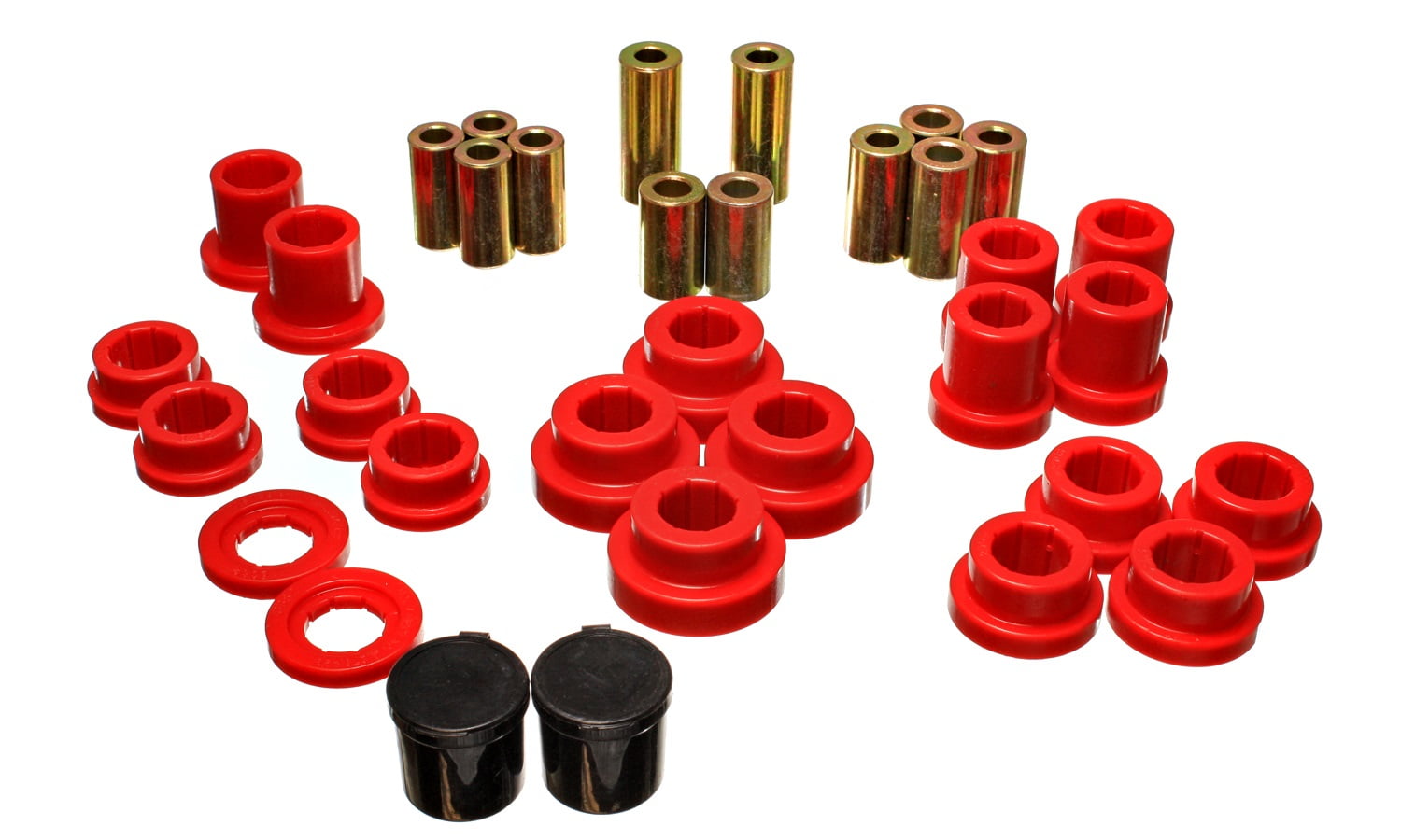 Energy Suspension 16.3121R Control Arm Bushing Set Fits 00-09 S2000 Fits select: 2000-2009 HONDA S2000
